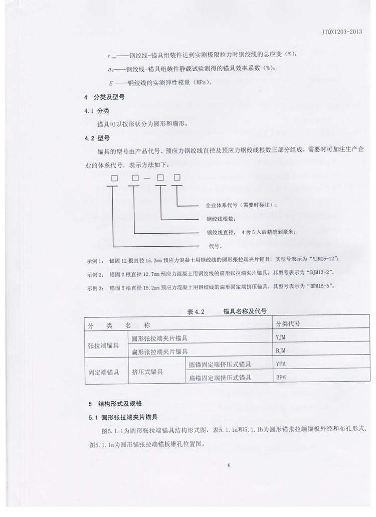 公路预应力钢绞线用锚具实验标准
